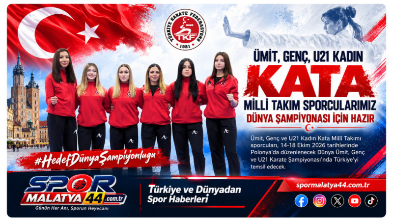 Ümit, Genç Ve U21 Kadın Kata Millî Takımı Dünya Şampiyonası İçin Hazır