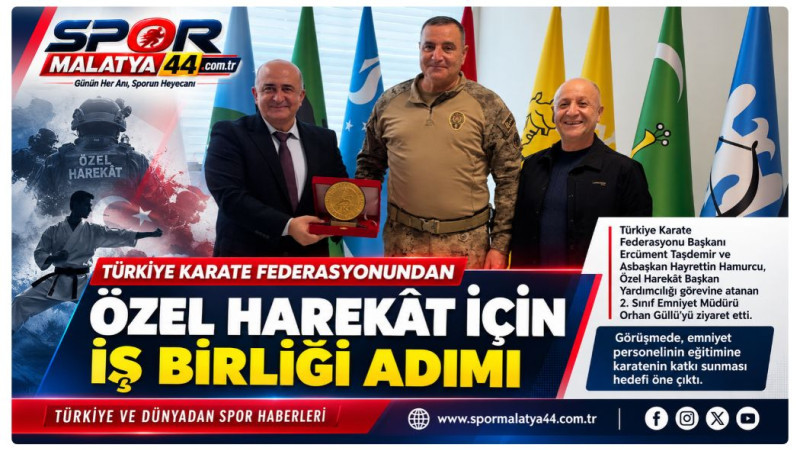 Türkiye Karate Federasyonundan Özel Harekât İçin İş Birliği Adımı