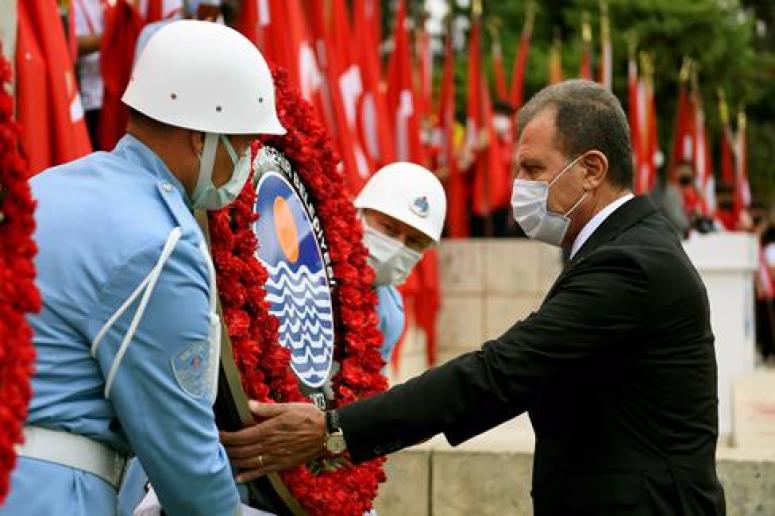 BAŞKAN SEÇER, CUMHURİYET BAYRAMI DOLAYISIYLA ATATÜRK ANITI’NA ÇELENK SUNDU
